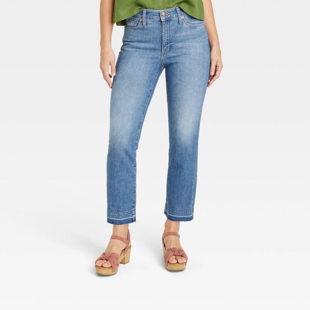 Women's High-Rise Bootcut Jeans - Universal Thread Medium Wash 6
